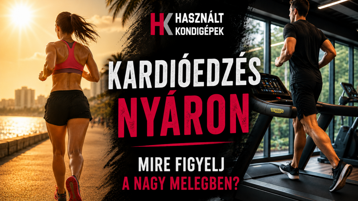 Kardióedzés nyáron – Mire figyelj a nagy melegben?