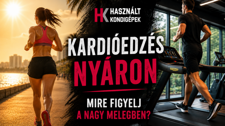 Kardióedzés nyáron – Mire figyelj a nagy melegben?