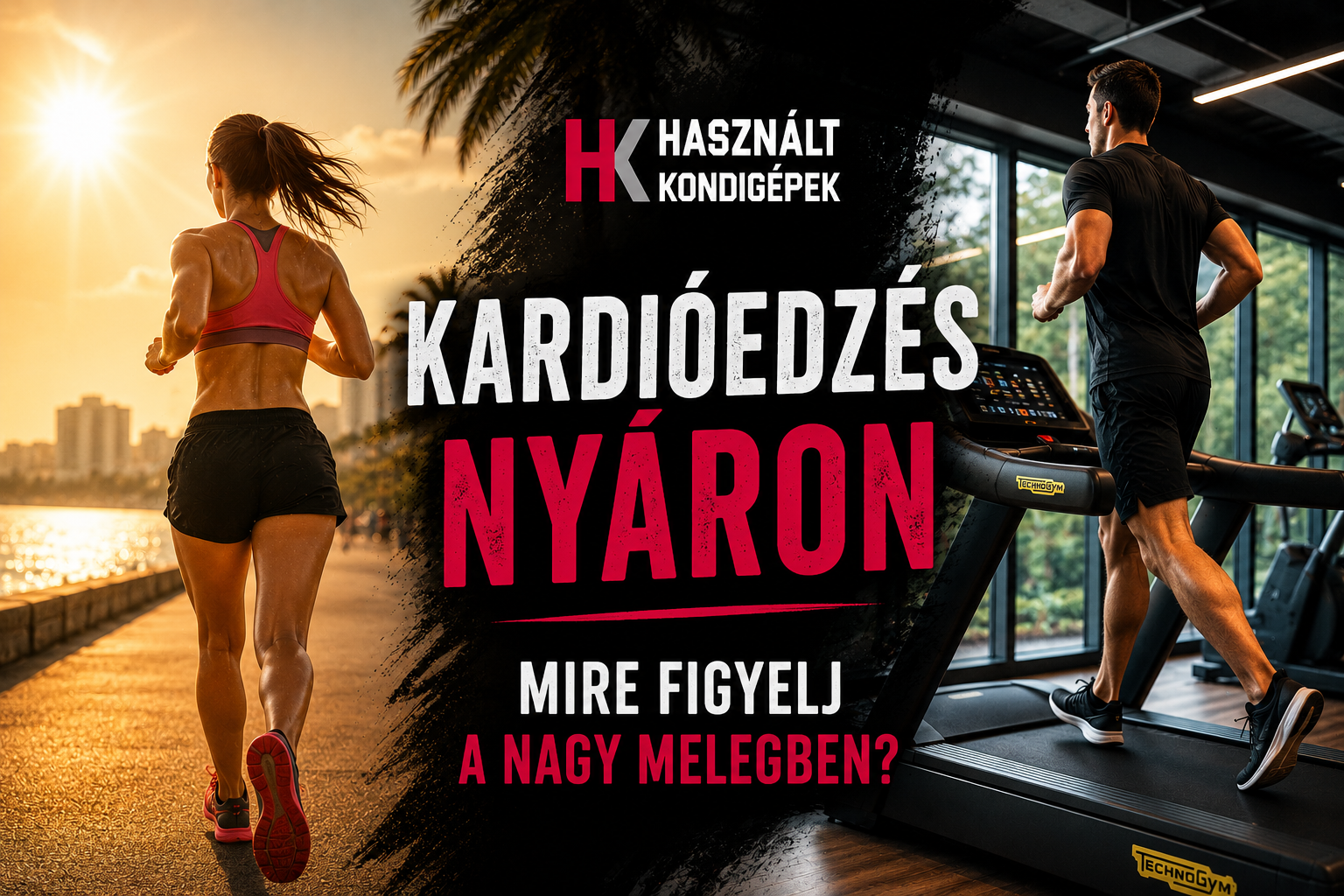 Kardióedzés nyáron – Mire figyelj a nagy melegben?