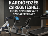 Kardióedzés zsírégetéshez: futás, spinning vagy szobakerékpár?