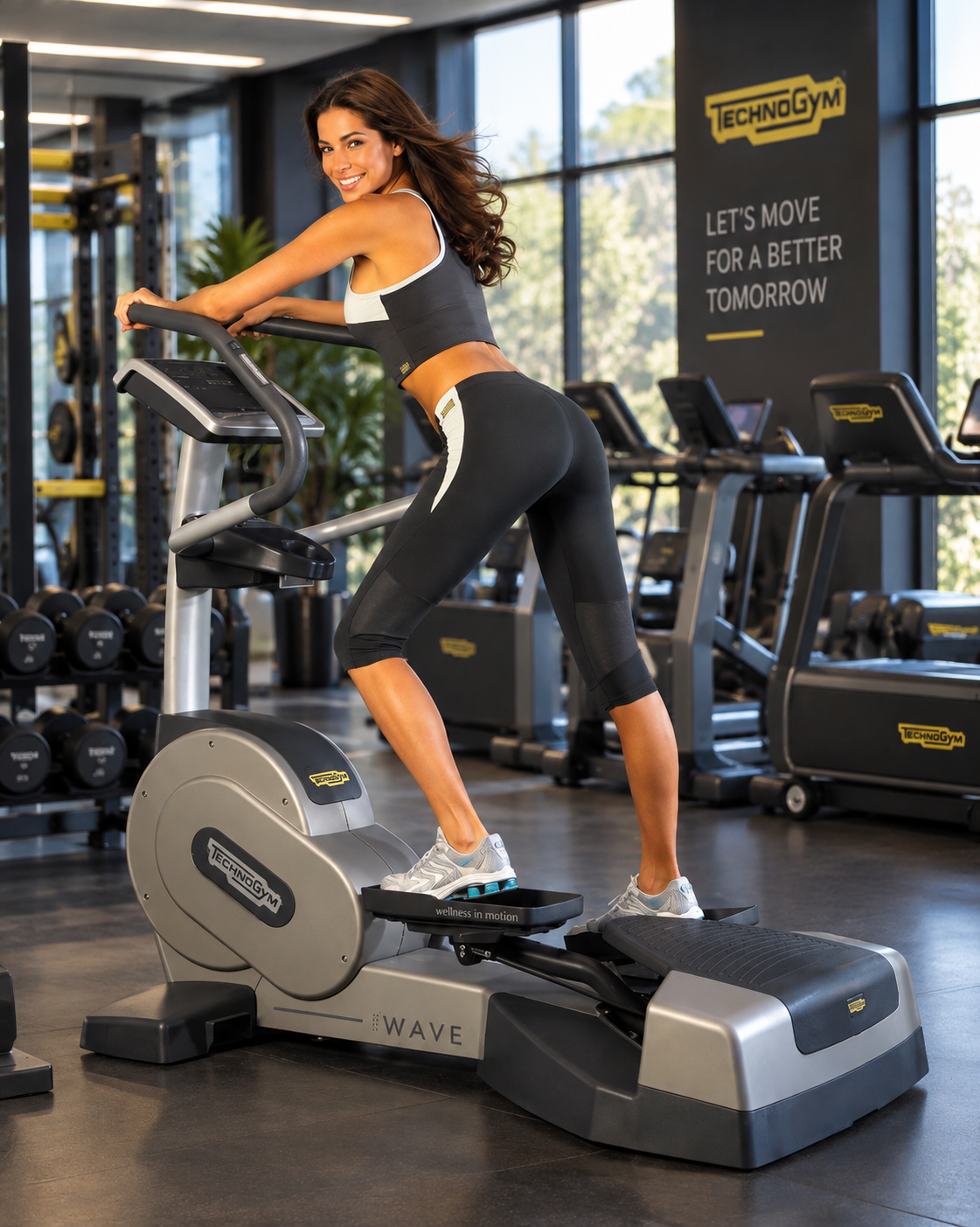 technogym kardiógépek- korcsolyázógép