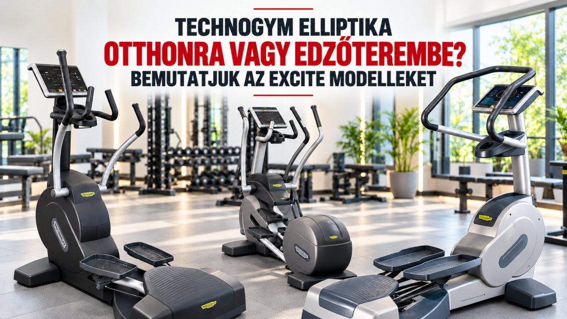 Technogym elliptika otthonra vagy edzőterembe