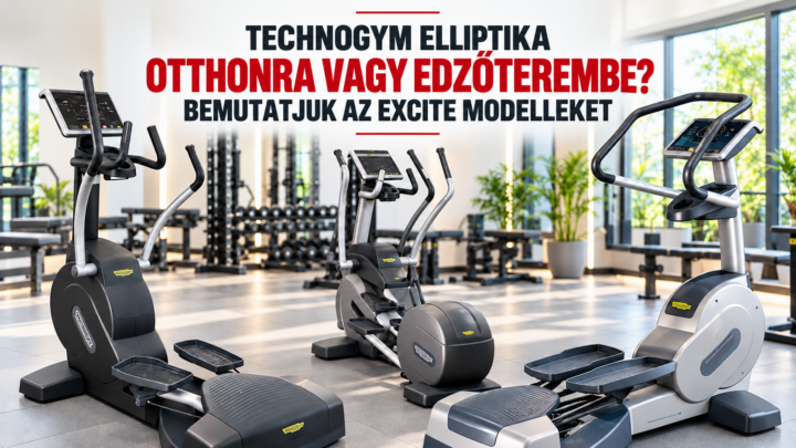 Technogym elliptika otthonra vagy edzőterembe